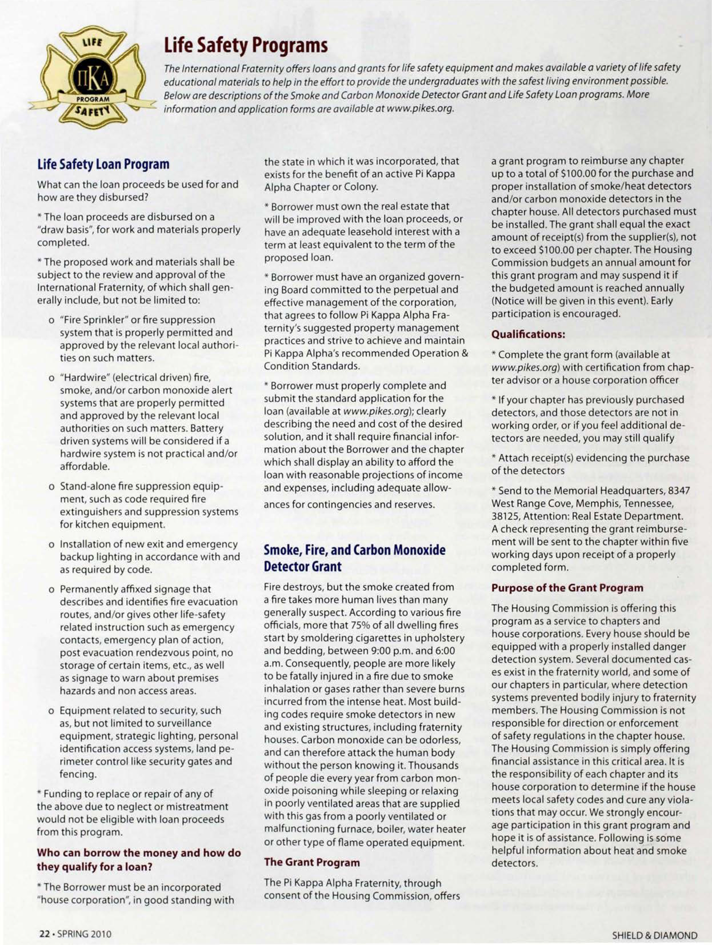 Life Safety Programs